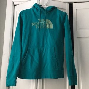 The North Face sweatshirt